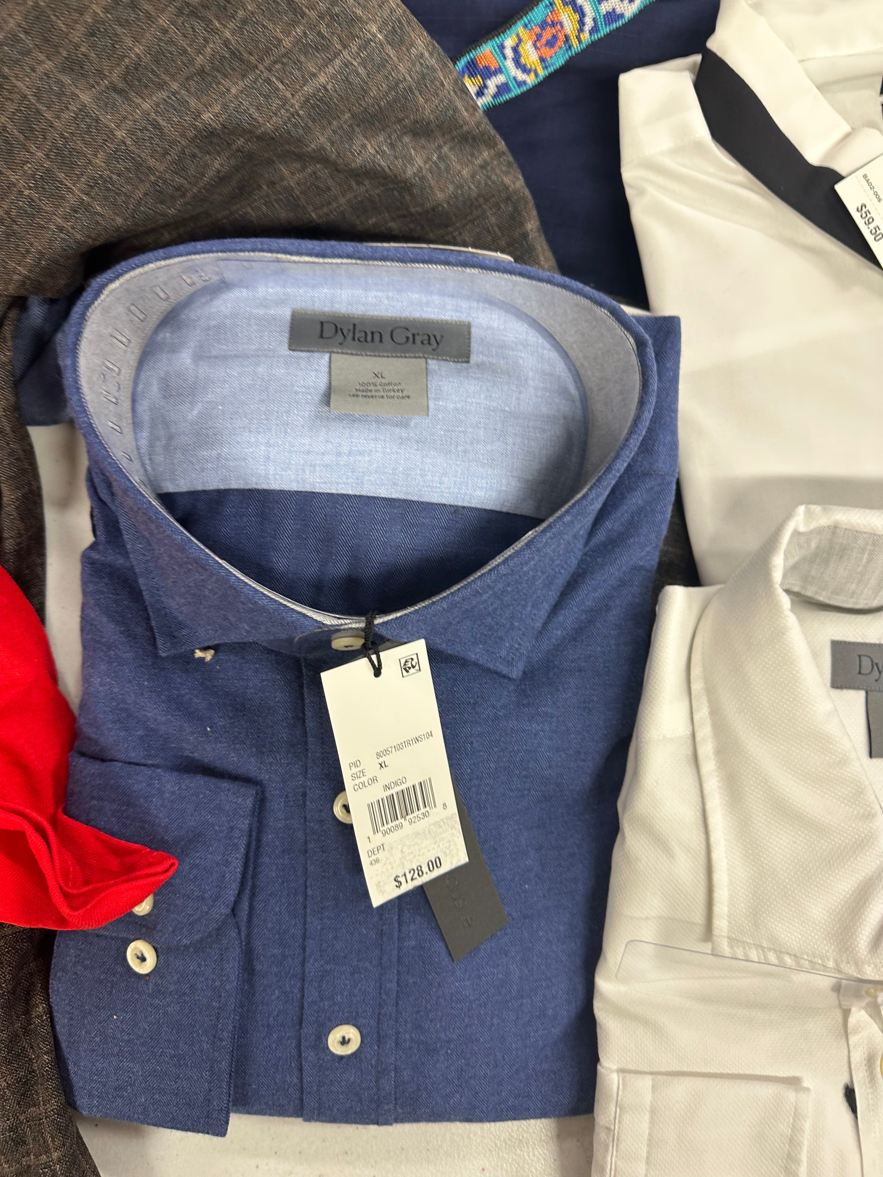Men's Clothing Sweaters and Other Wholesale Lot, TOMMY HILFIGER, PENFIELD, DYLAN GRAY, NAS1, HANES and more, 11 items, Shelf Pulls, MSRP $1,271