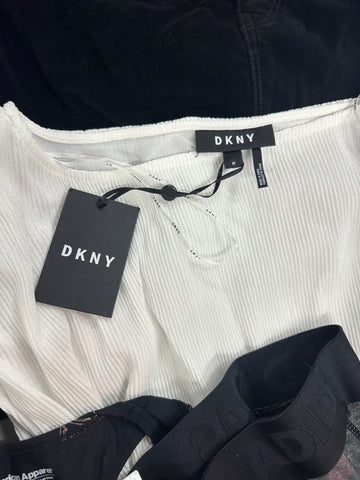 Women's Clothing Assorted Wholesale Lot, DKNY, HUDSON, CALVIN KLEIN, ADIDAS, AMERICAN APPAREL, DEREK HEART and more, 15 items, Shelf Pulls, MSRP $848
