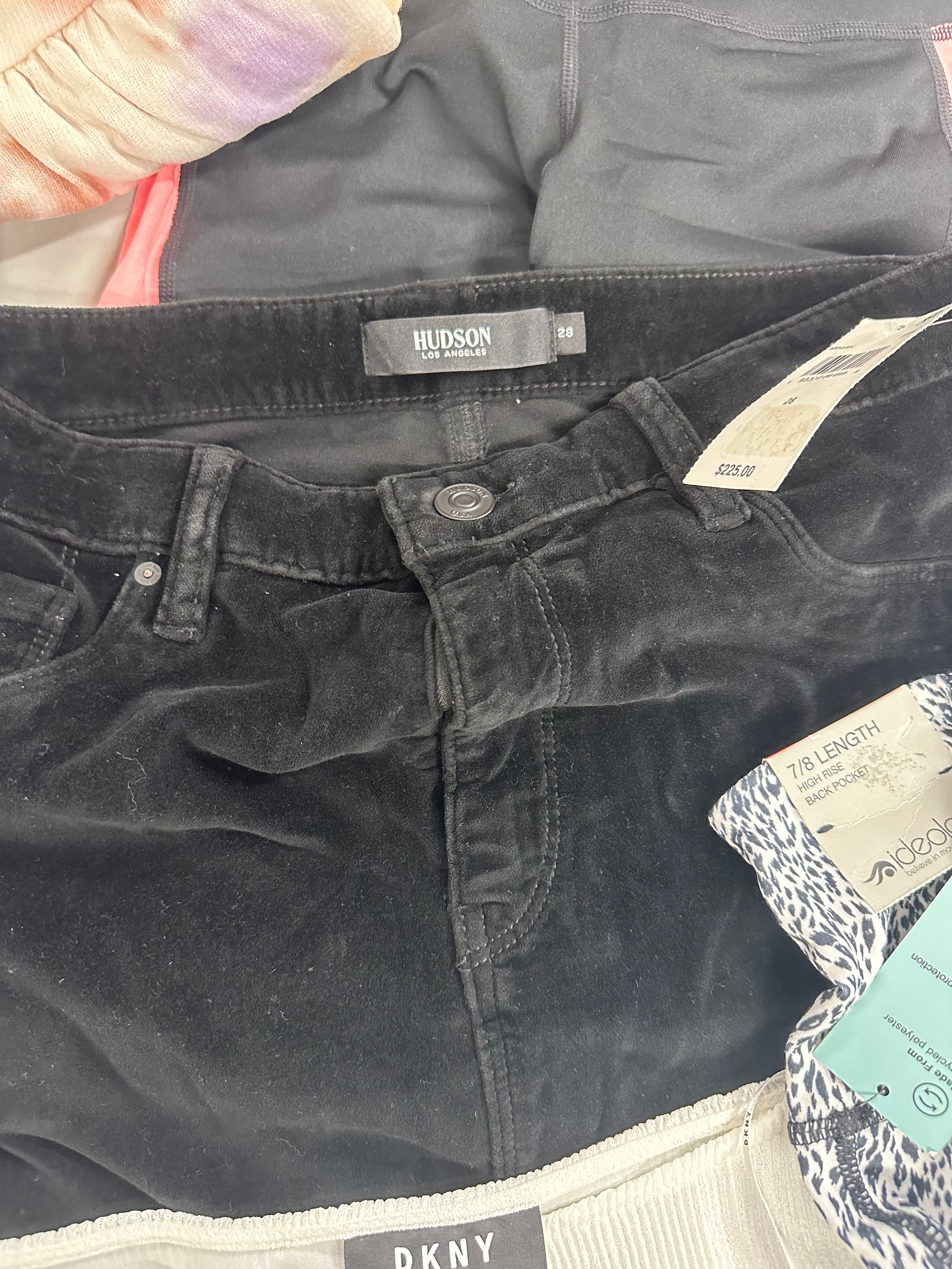 Women's Clothing Assorted Wholesale Lot, DKNY, HUDSON, CALVIN KLEIN, ADIDAS, AMERICAN APPAREL, DEREK HEART and more, 15 items, Shelf Pulls, MSRP $848
