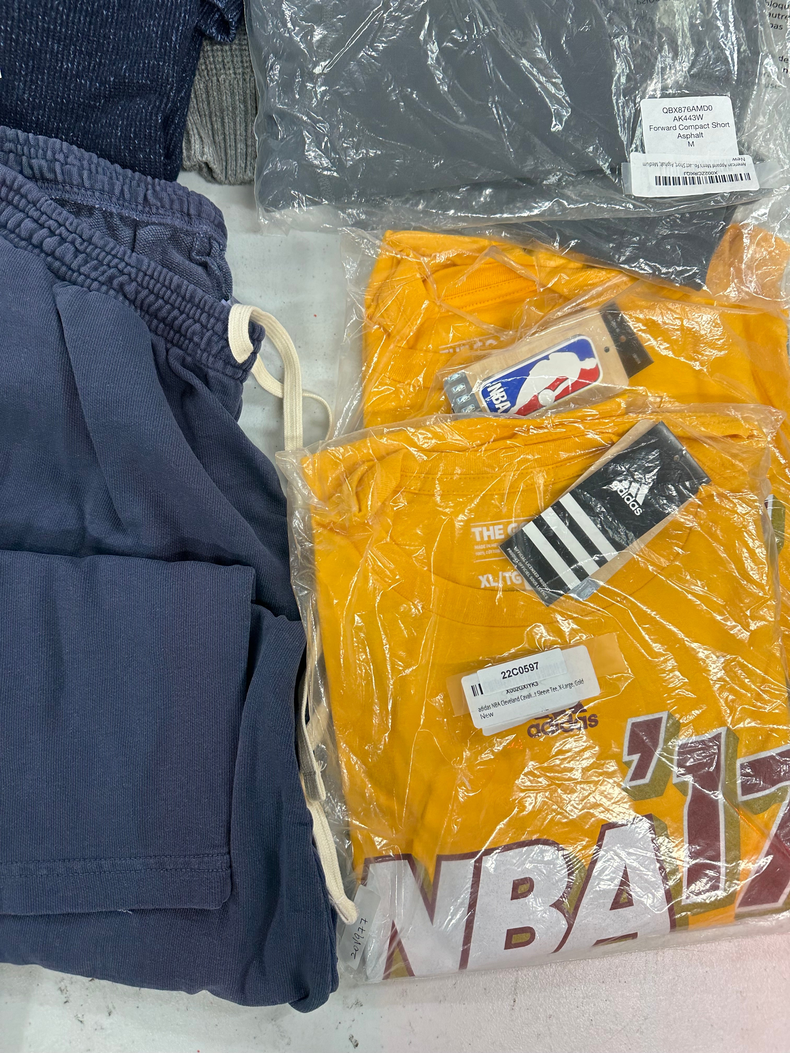 Men's Clothing Assorted Wholesale Lot, PENFIELD, ADIDAS, AMERICAN APPAREL, DYLAN GRAY, ALFANI and more, 12 items, Shelf Pulls, MSRP $767