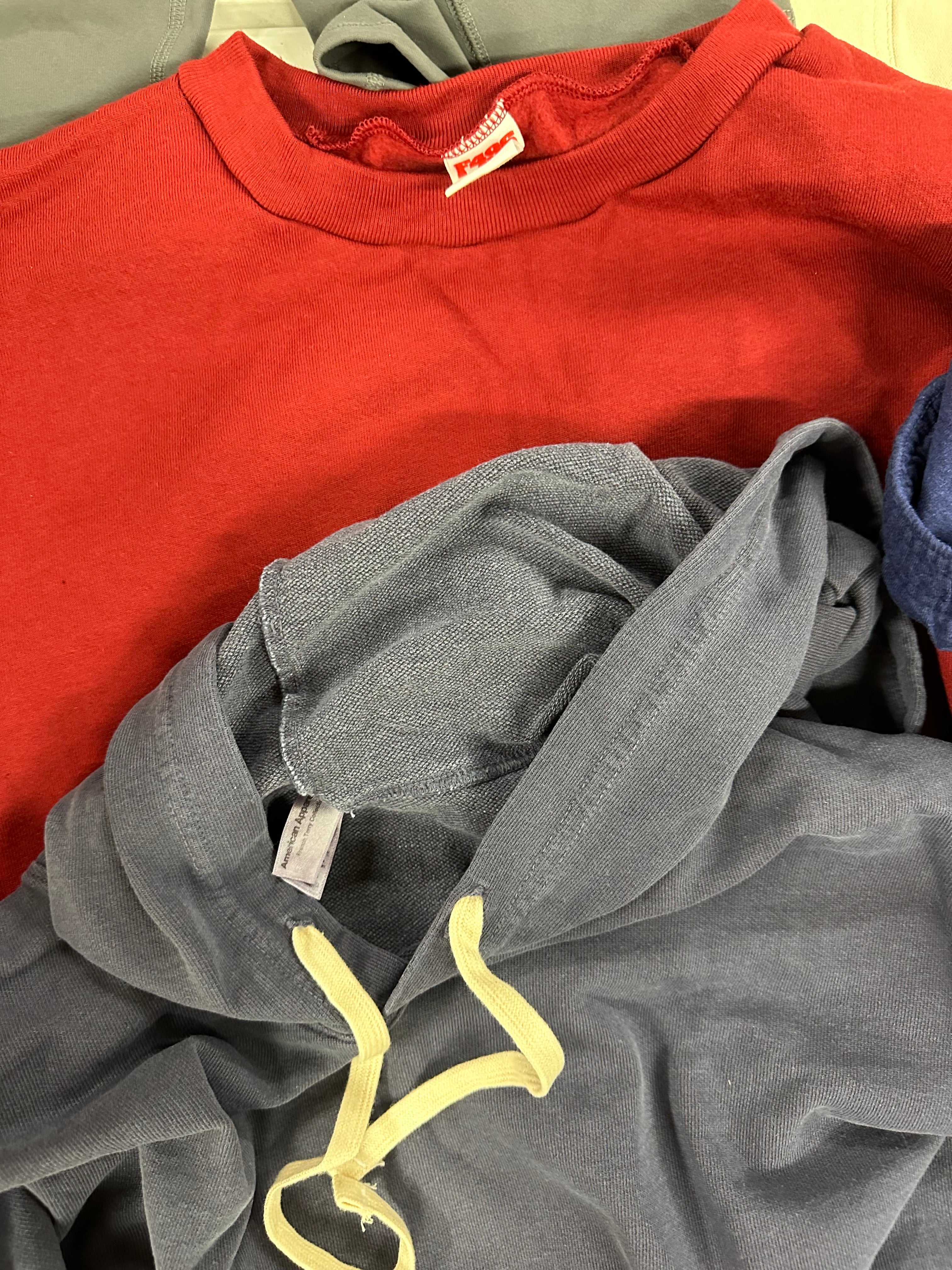 Men's Clothing Assorted Wholesale Lot, ADIDAS, PENFIELD, AMERICAN APPAREL, INC and more, 13 items, Shelf Pulls, MSRP $689
