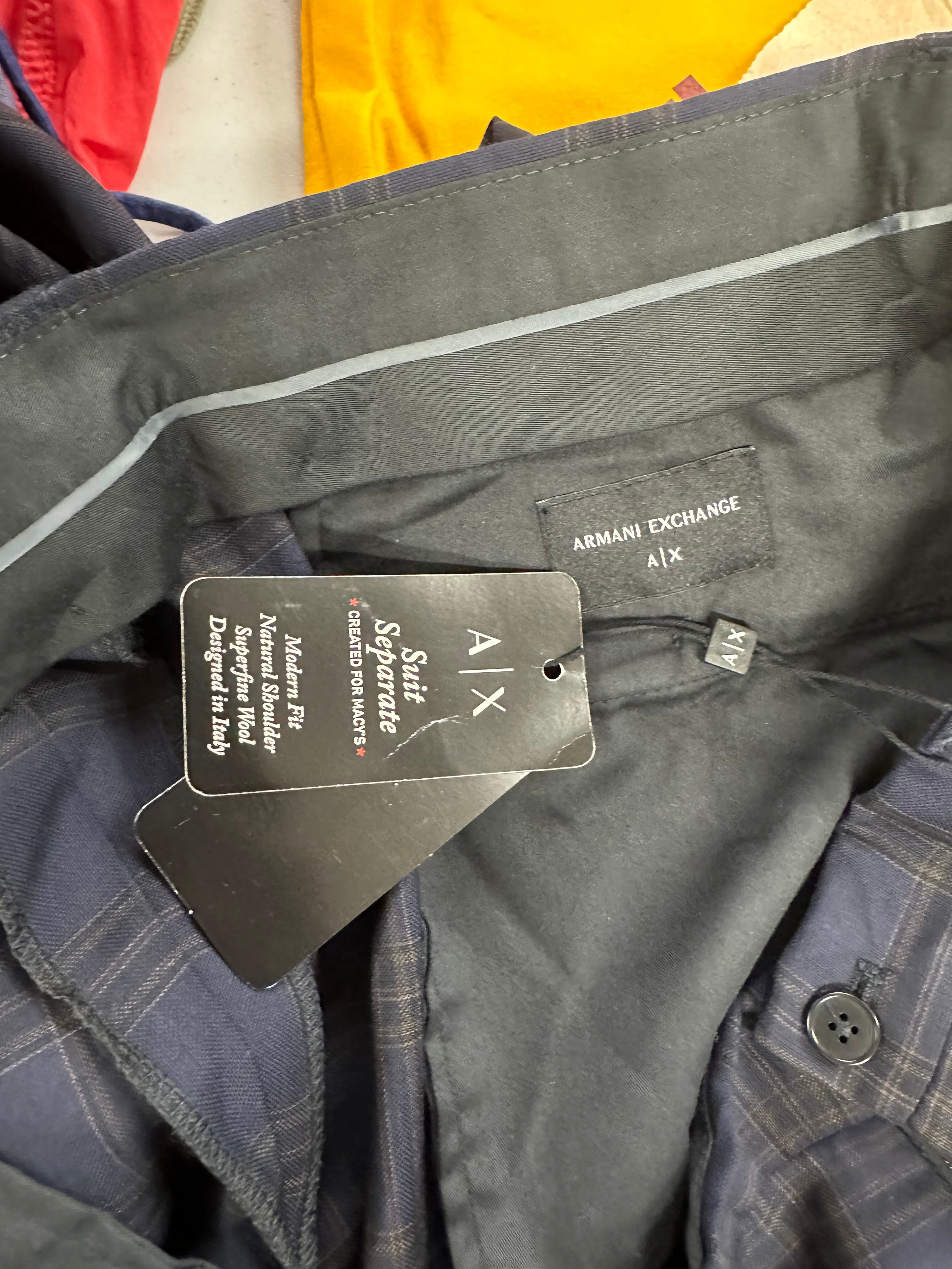 Men's Clothing Assorted Wholesale Lot, ARMANI EXCHANGE, NAUTICA, ADIDAS, GENTS, AMERICAN APPAREL and more, 14 items, Shelf Pulls, MSRP $900