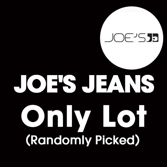 Sample Lot - JOE'S Only Lot, 3-6 Units, Shelf Pulls, (MSRP min. $300)