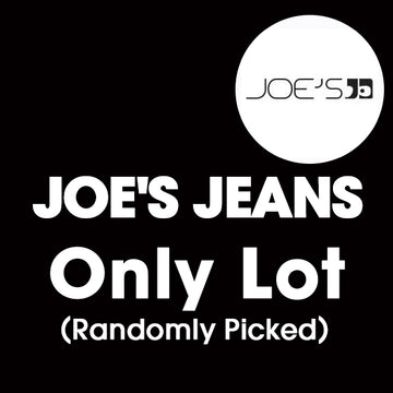 Sample Lot - JOE'S Only Lot, 3-6 Units, Shelf Pulls, (MSRP min. $300)