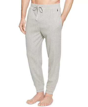 Polo Ralph Lauren Men's Waffle-Knit Pajama Jogger Pants Gray Size L MSRP $50