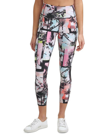 Calvin Klein Women's High Waist Stretch Legging Multicolor Size XS MSRP $60