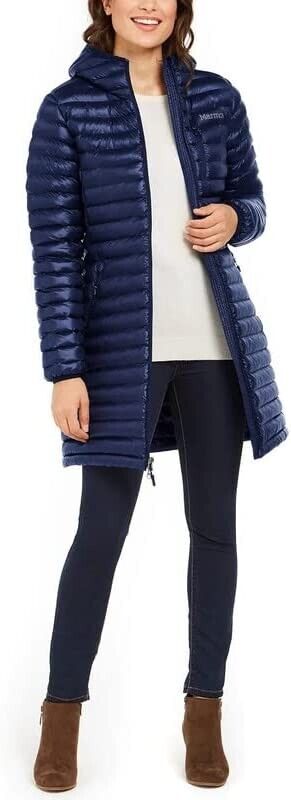 Marmot Women s Avant Featherless Hoody, Arctic Navy blue Size XS MSRP $250