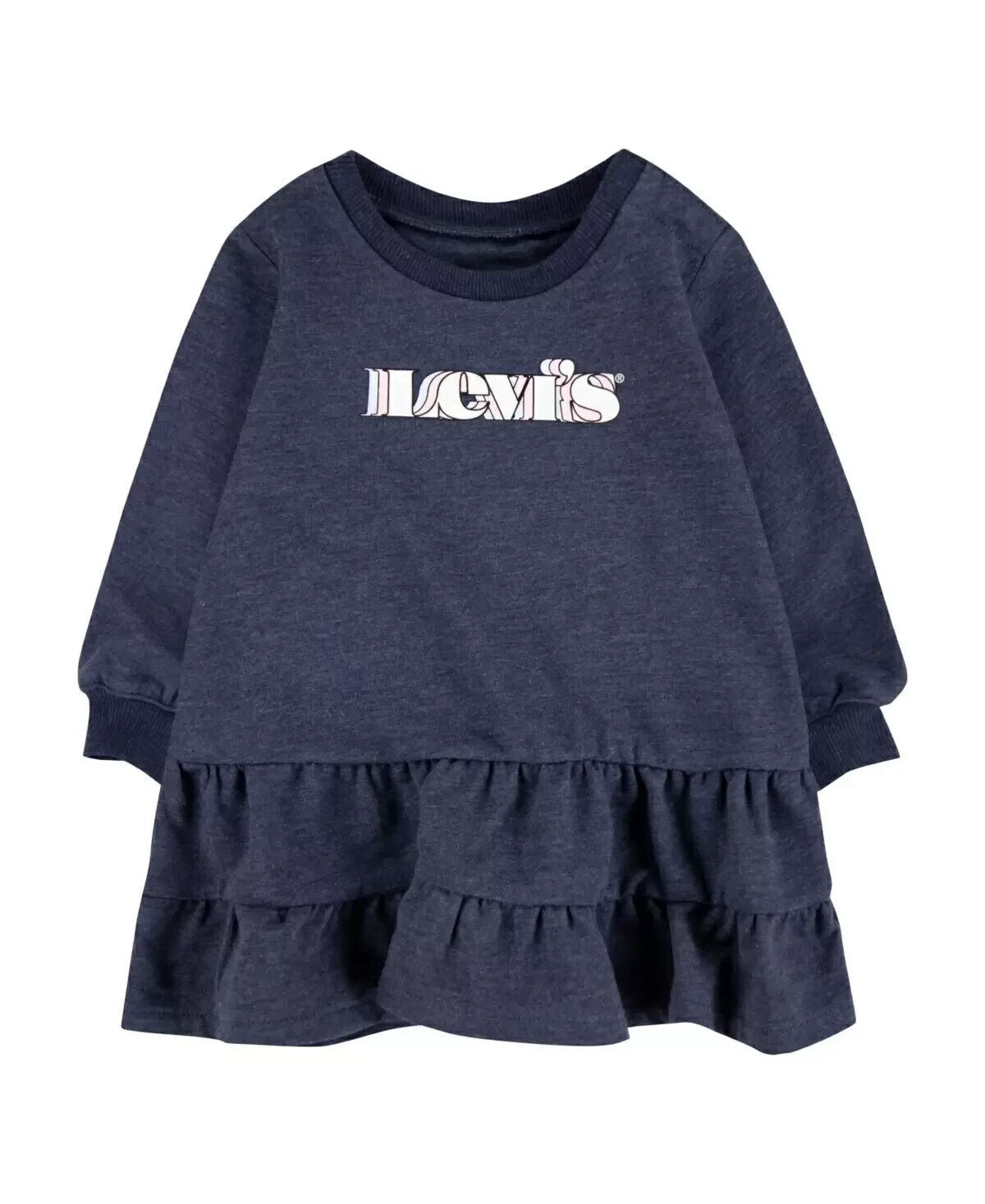 Levi's Baby Girls Knit Dress Navy Blue Size 12M