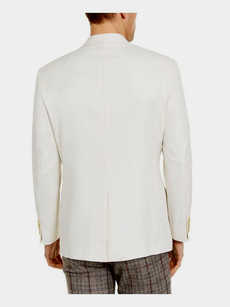 Lauren Ralph Lauren Mens Beige Blazer Jacket Size 38 Regular MSRP $295