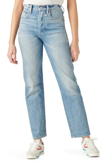 Lucky Brand Womens 90s Loose High-Rise Jeans Blue Size 32 MSRP $119