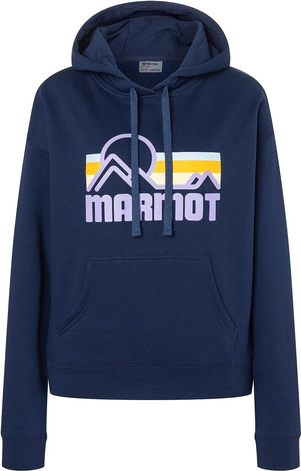MARMOT Women's Coastal Hoodie Navy Blue Size Large SALE MSRP $53