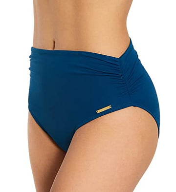 Vince Camuto Solid Convertible High-Waist Bottoms Azure Blue Size XS