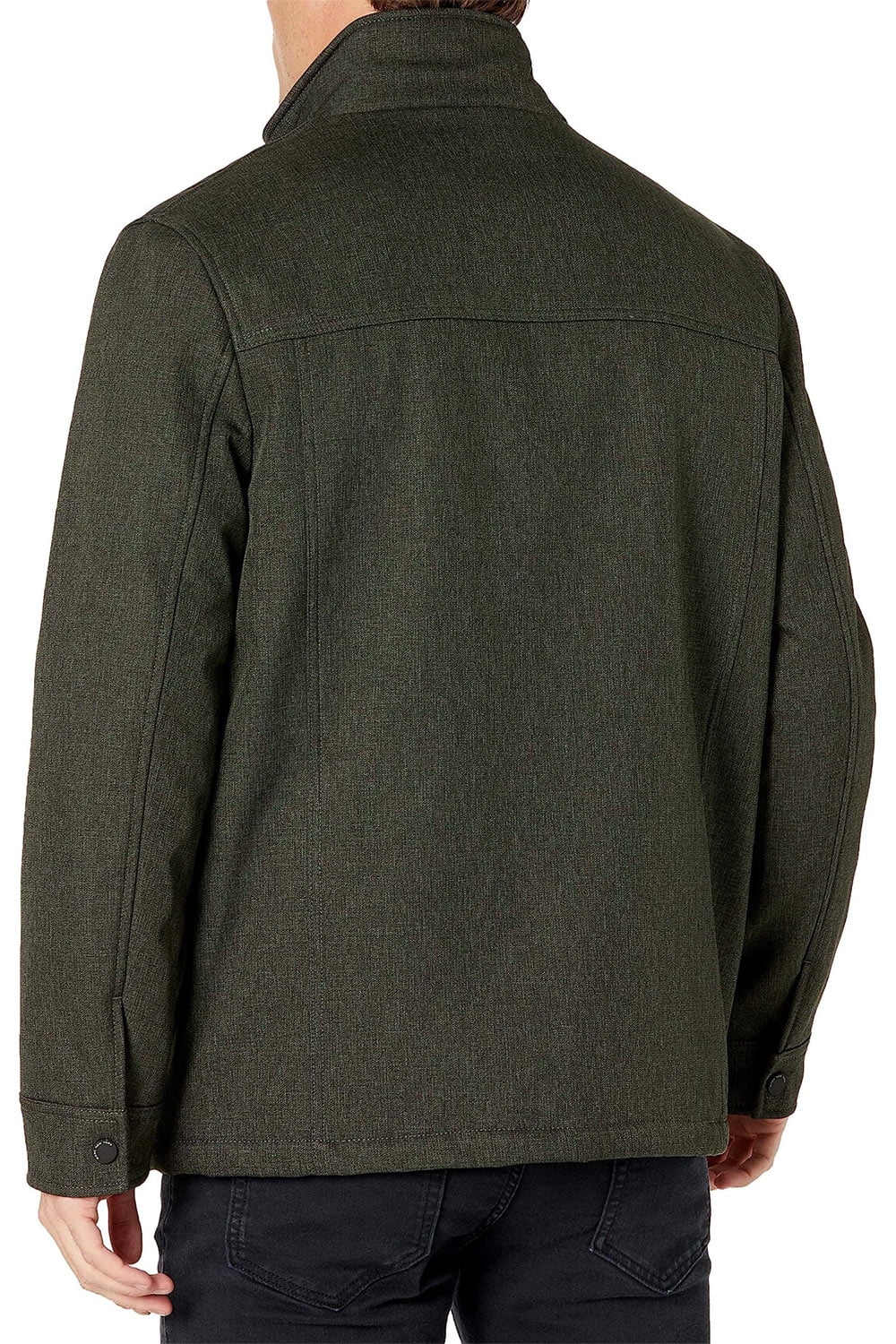 Marc New York Mens Mullins Melange Tech Shell Mid Length Jacket Size XL Olive