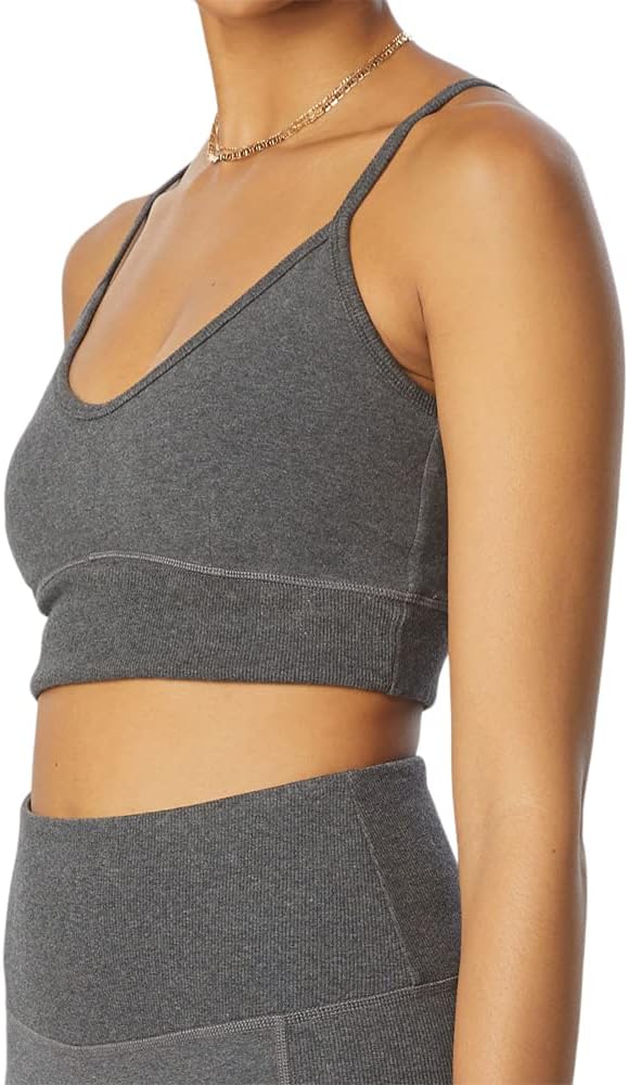 Bandier x Sincerely Jules_The Meadow Bra Medium Heather Grey Size 1X