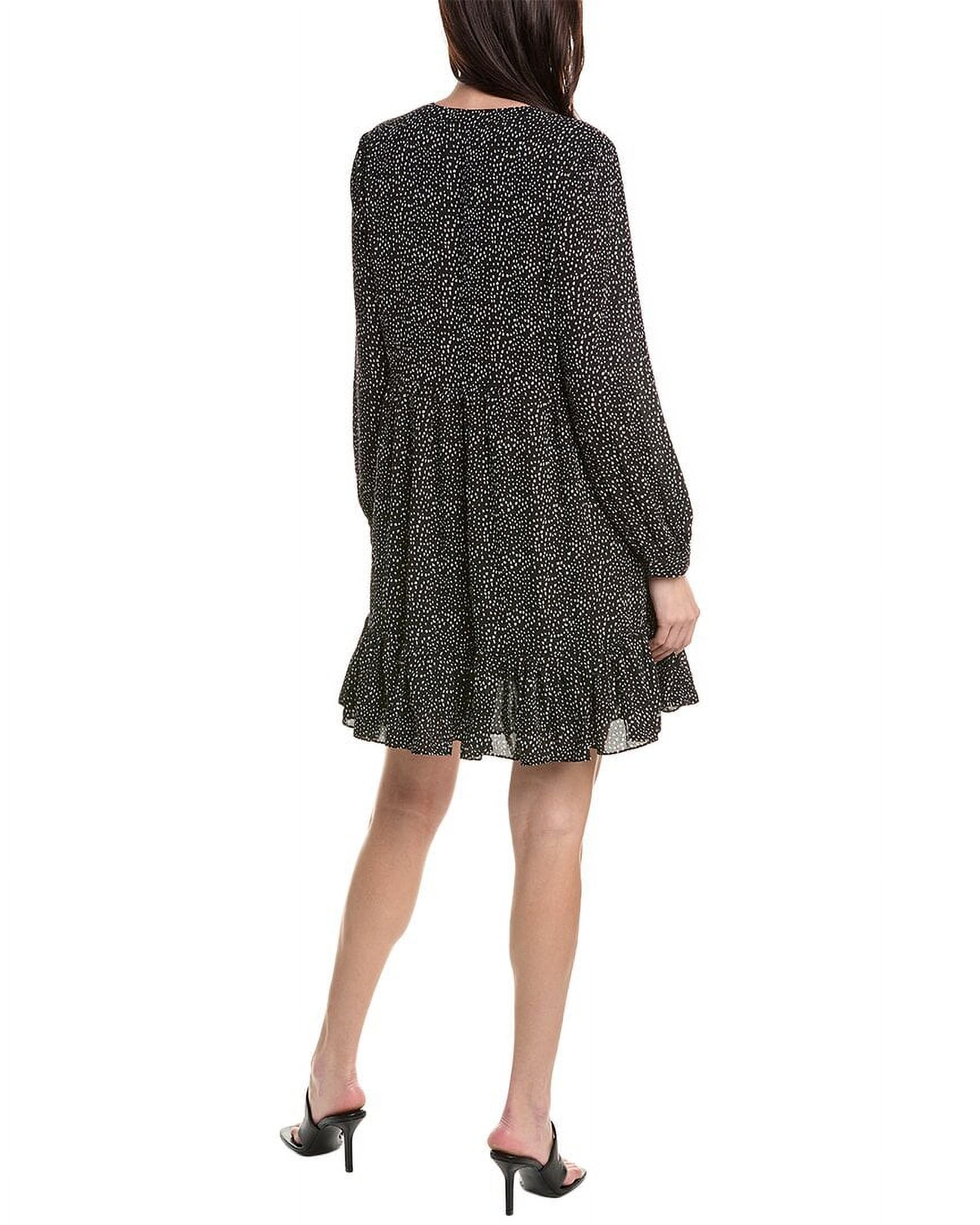 Vince Camuto womens Babydoll Dress, Size M, Black