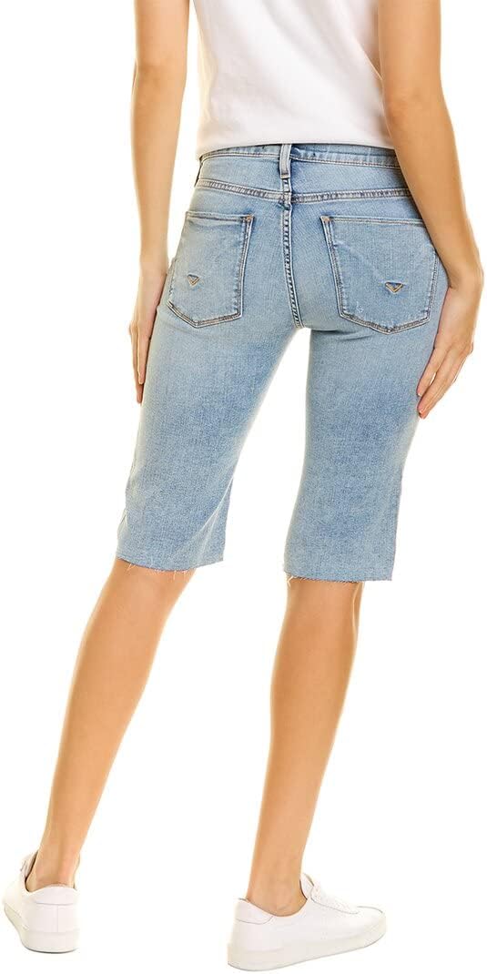Hudson Jeans Women's Amelia Midrise Short, New Dawn, Blue Size 26