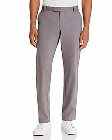 Designer Brand Mens Pants 36X30 Chinos Tailored Fit Stretch Gray 36