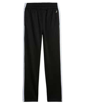 NAUTICA Little Boys Tricot Trainer Pant Black Size L MSRP $40