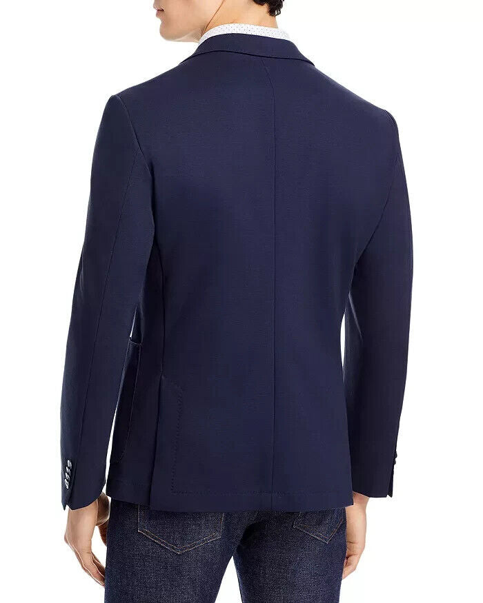 HUGO BOSS C-Hanry-J-214 Slim Stretch Blazer Navy Blue Size 44R MSRP $495
