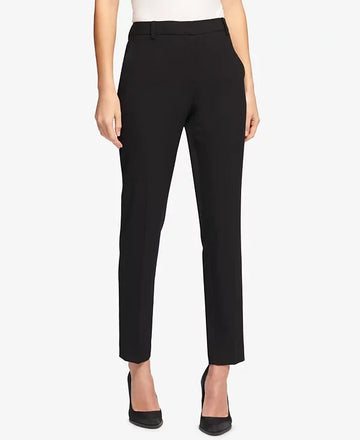 DKNY Skinny Ankle Pants Black Size 8 MSRP $89