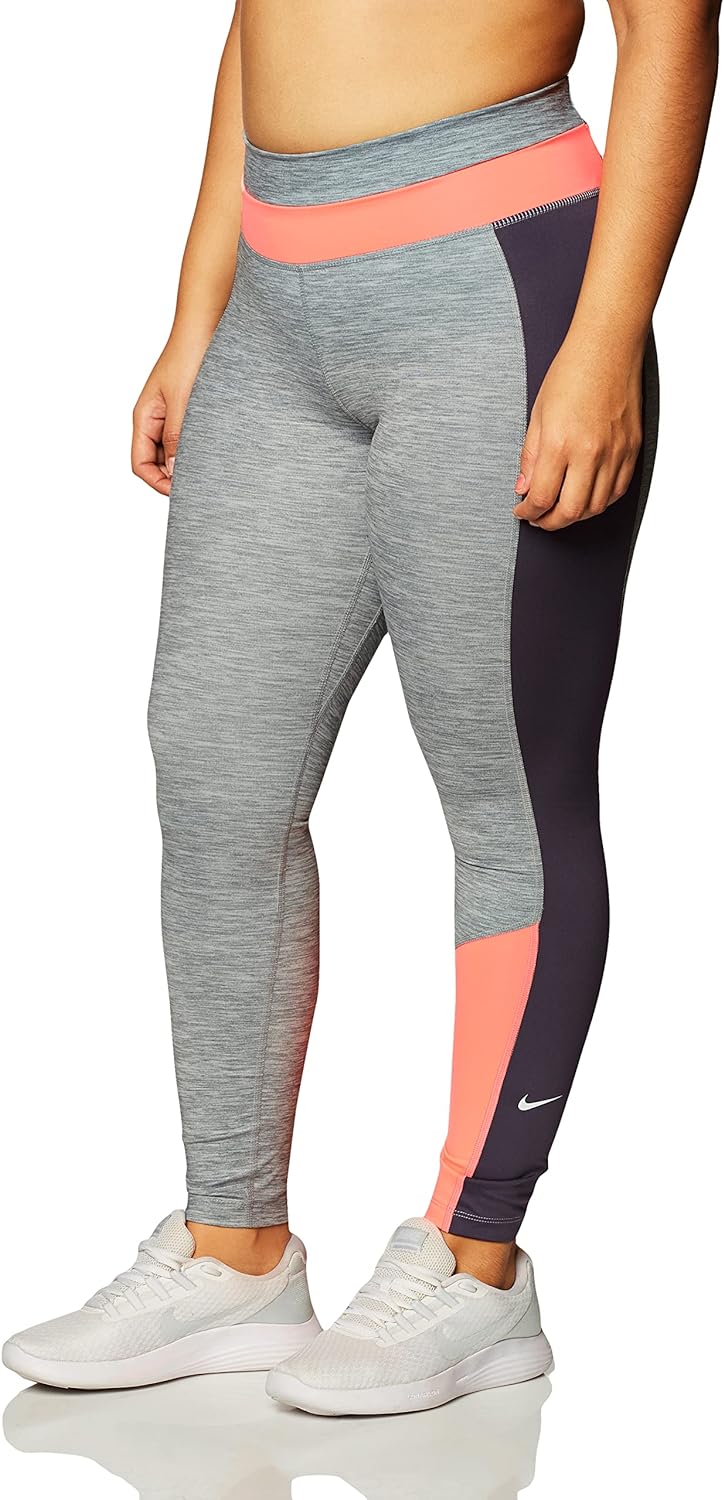 Nike Women's One Color-Block 7/8 Leggings Light Smoke X-Small