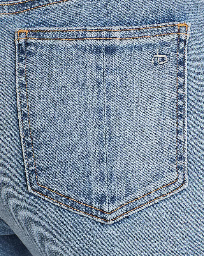 rag & bone Onslow High-Rise Ankle Skinny Jeans in Lucy Blue Size 25 MSRP $250