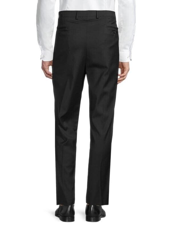 LAUREN RALPH LAUREN Stretch Classic-Fit Pants Black Size 34x32 MSRP $95