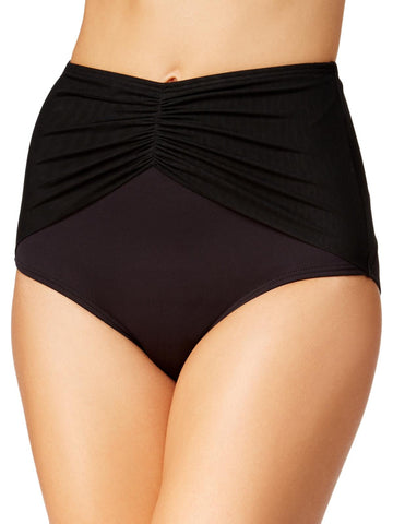 Coco Reef Womens Diva High Waist Crossover Bikini Swim Bottom Size XL Black