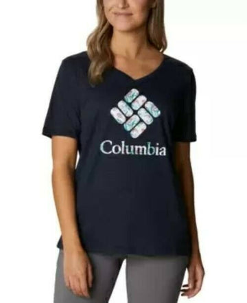 Columbia Bluebird Day T-Shirt Dark Blue Size XS MSRP $30
