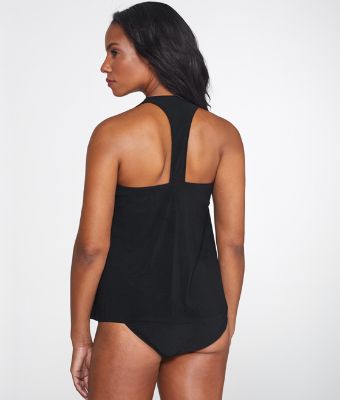 Magicsuit Solid Taylor Underwire Tankini Top Size 10DD Cups Swimsuit Black