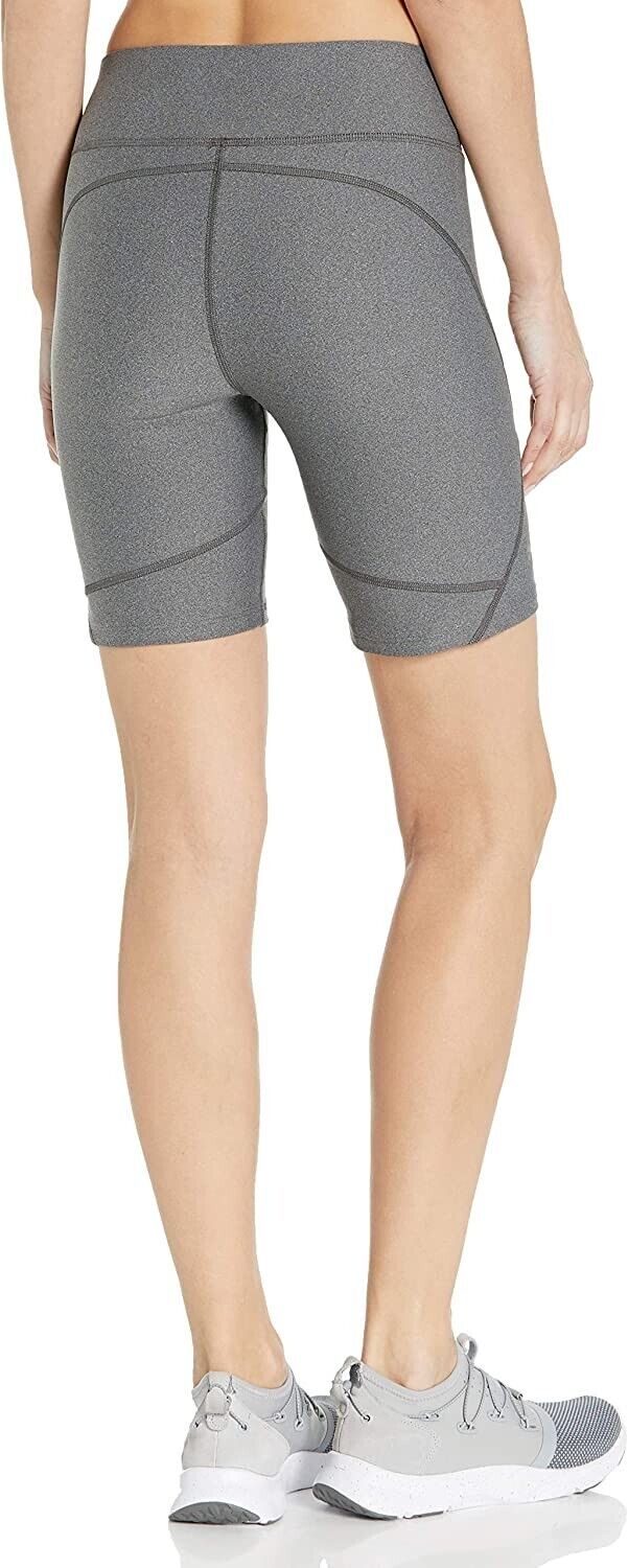 Under Armour Women's HeatGear Armour Bike Shorts Gray Size S MSRP $35