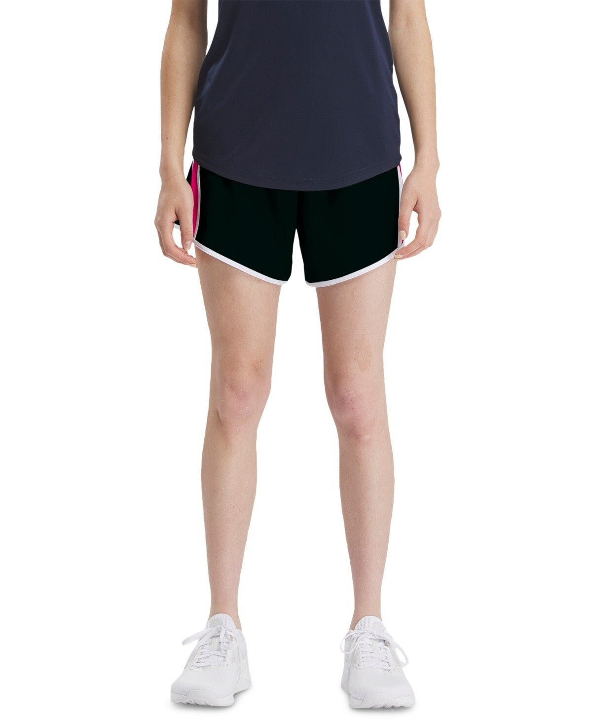 Reebok Women Active Training Pull-On Woven Shorts BLACK Size XL MSRP $30