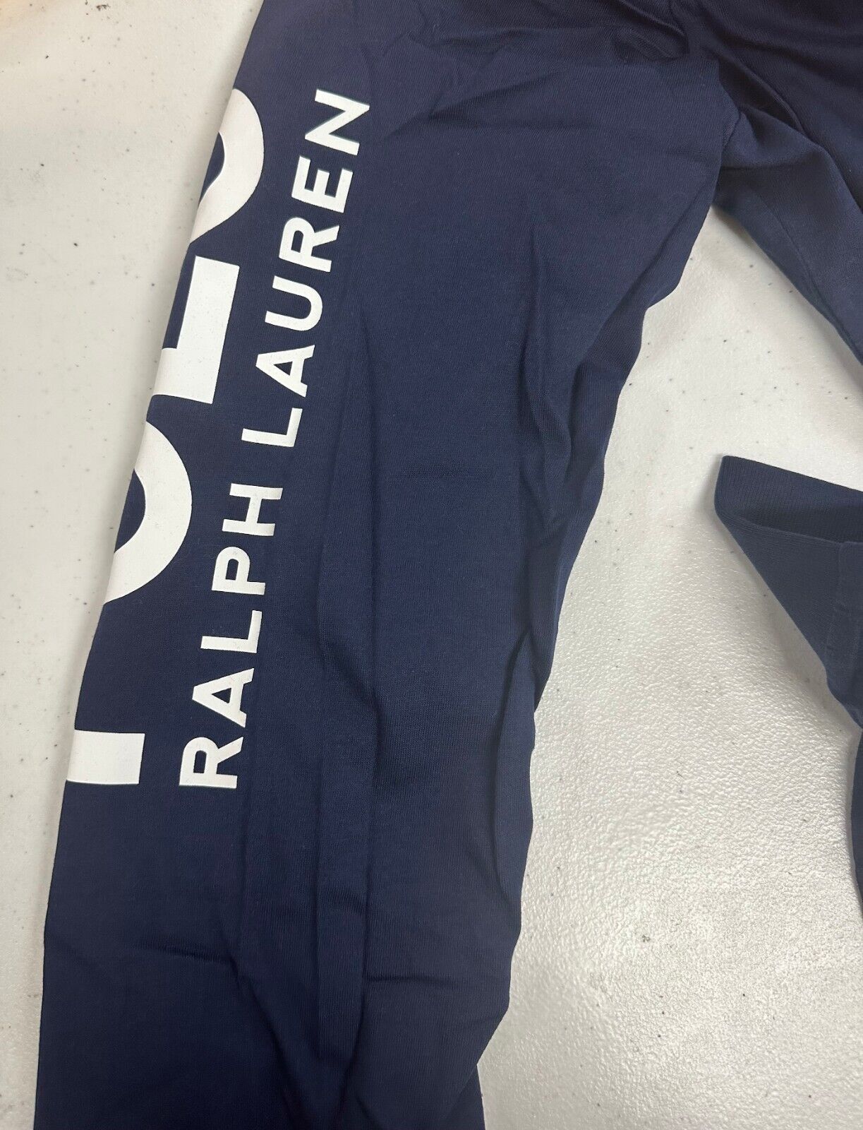 Polo Ralph Lauren Men Classic-Fit Logo Long-Sleeves Cruise Navy Size XL MSRP $70