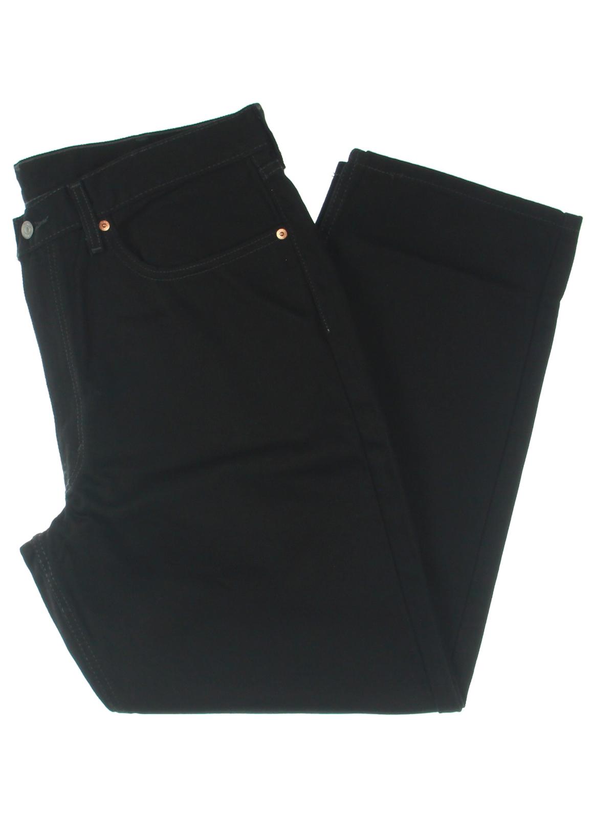 Levi's Mens 550 Classic Rise Signature Relaxed Jeans Size 35x30 Black