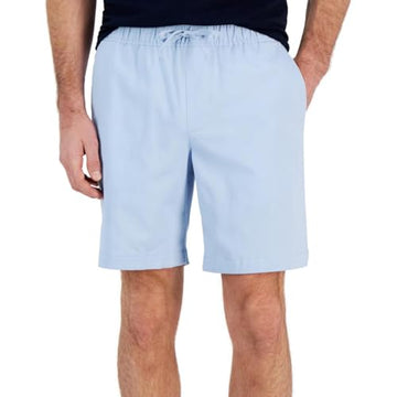 Alfani Mens Drawstring Pockets Casual Shorts Blue Size L