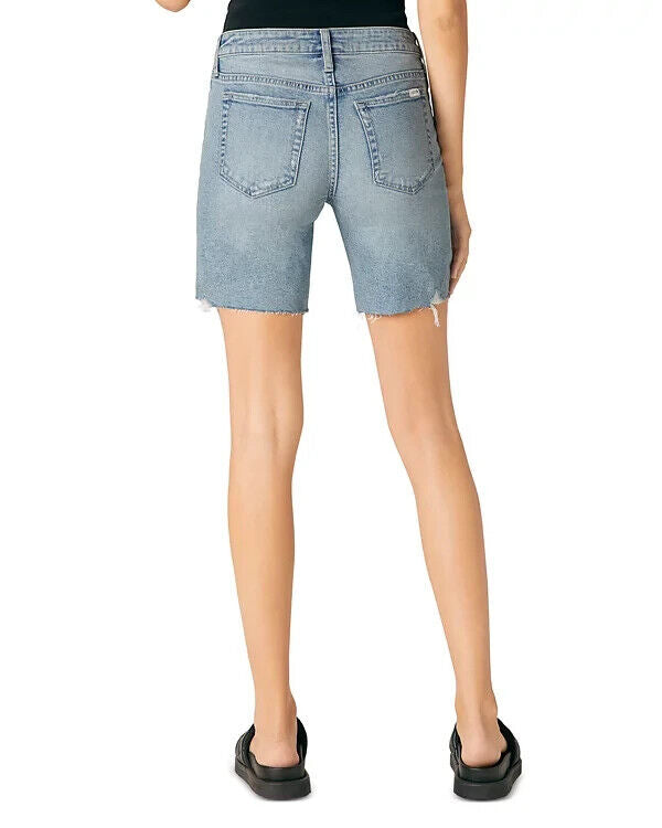 Joe's Jeans Commerce Blue Cutoff Bermuda Shorts Womens Size 31 MSRP $148