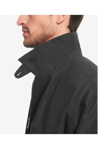 Weatherproof Men's Big & Tall Lightweight Full-Zip Bomber Jacket Black Size 2XLT
