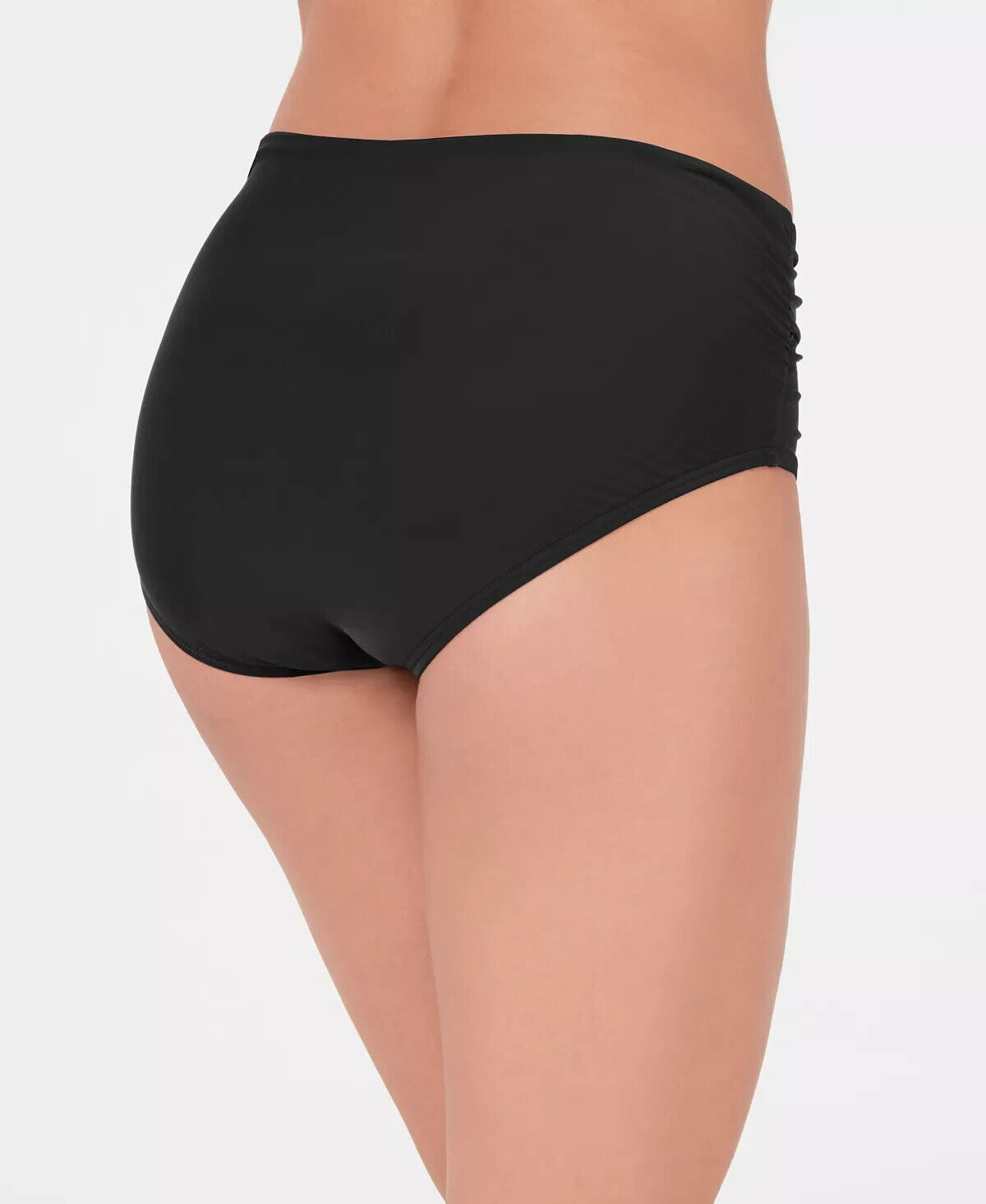 CALVIN KLEIN Convertible Bikini Bottoms Black Size L MSRP $56