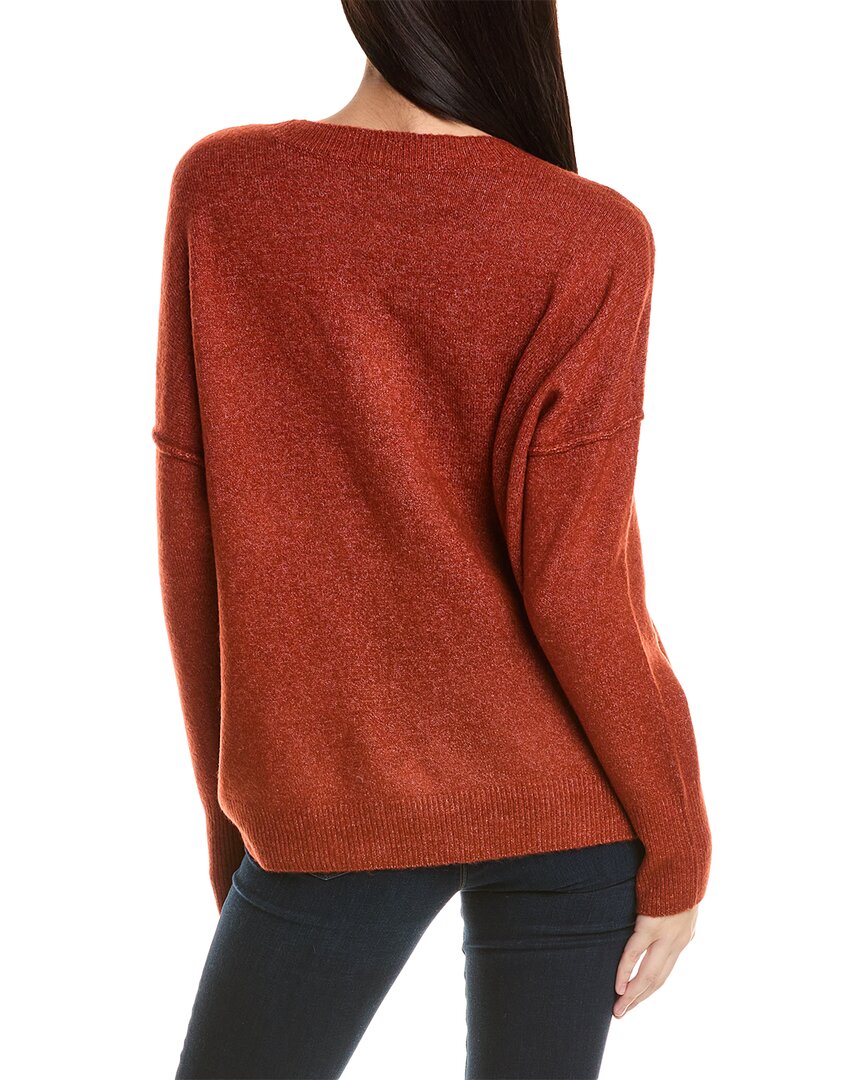 Vince Camuto womens Cozy Sweater, Brown Size L