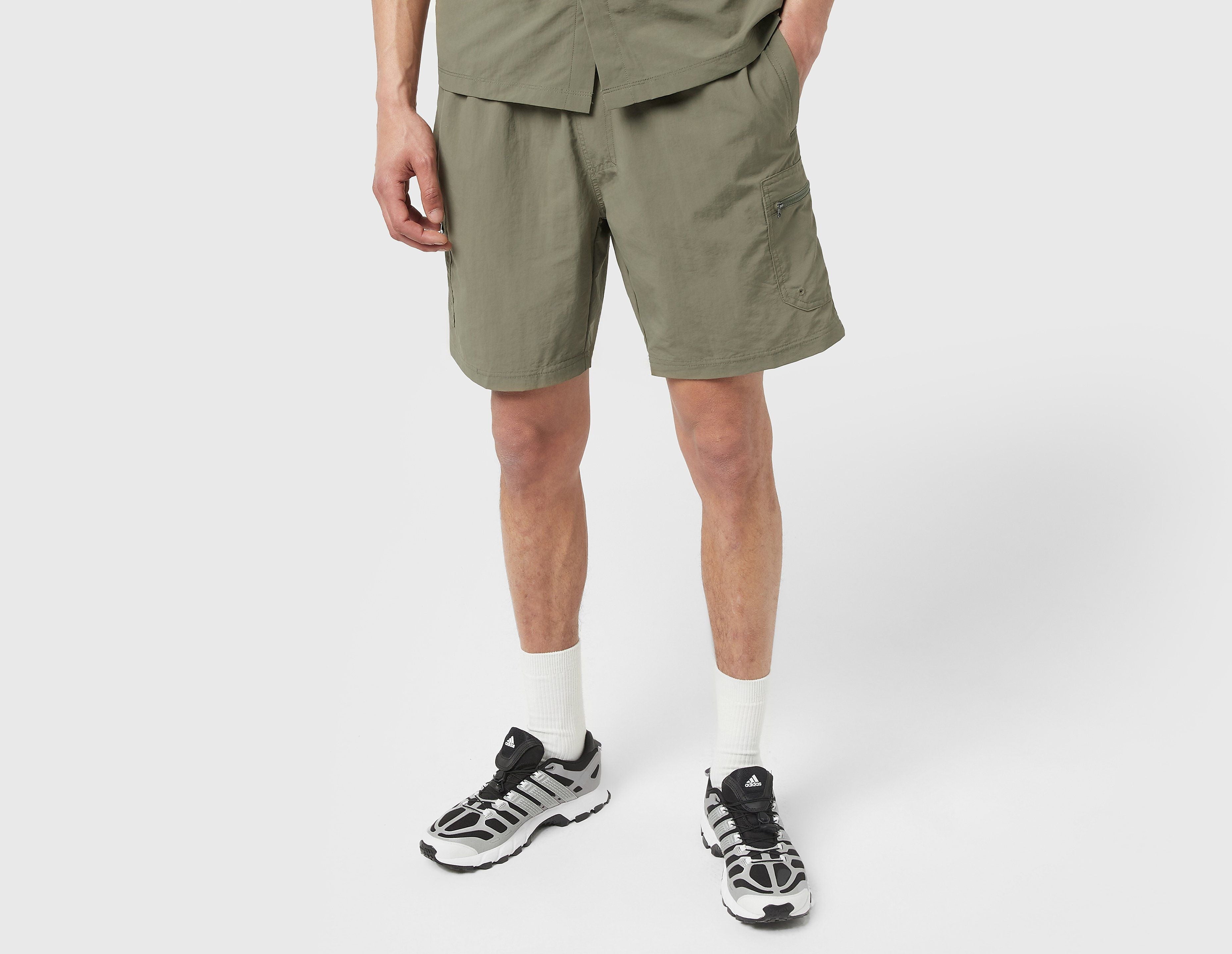 Columbia Mens Regular fit Athletic Fitness Shorts Small Green Solid