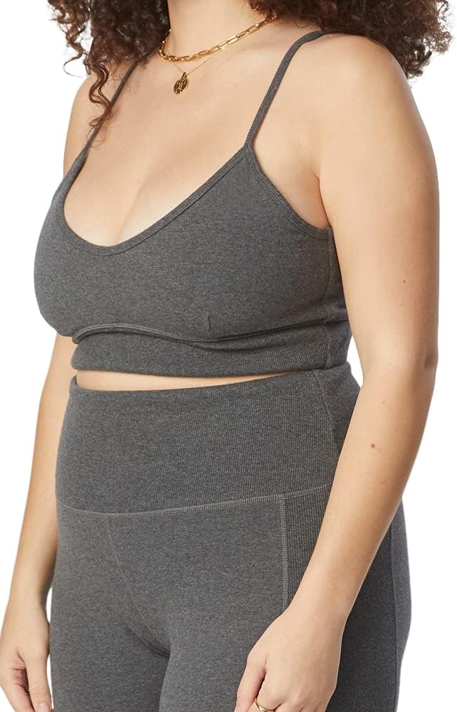 Bandier x Sincerely Jules_The Meadow Bra Medium Heather Grey Size 1X