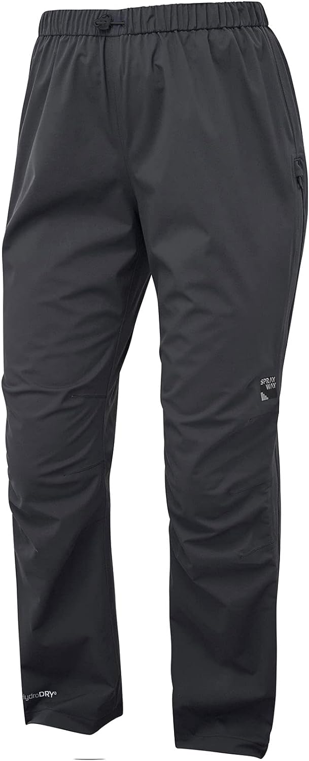 Sprayway Womens Walking W Rainpant, Black, Size 16