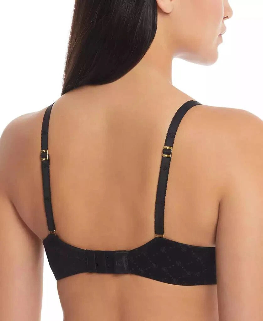 Lauren Ralph Lauren Comfort Wire Black 4L0069 T-Shirt Bra Size 40D MSRP $52