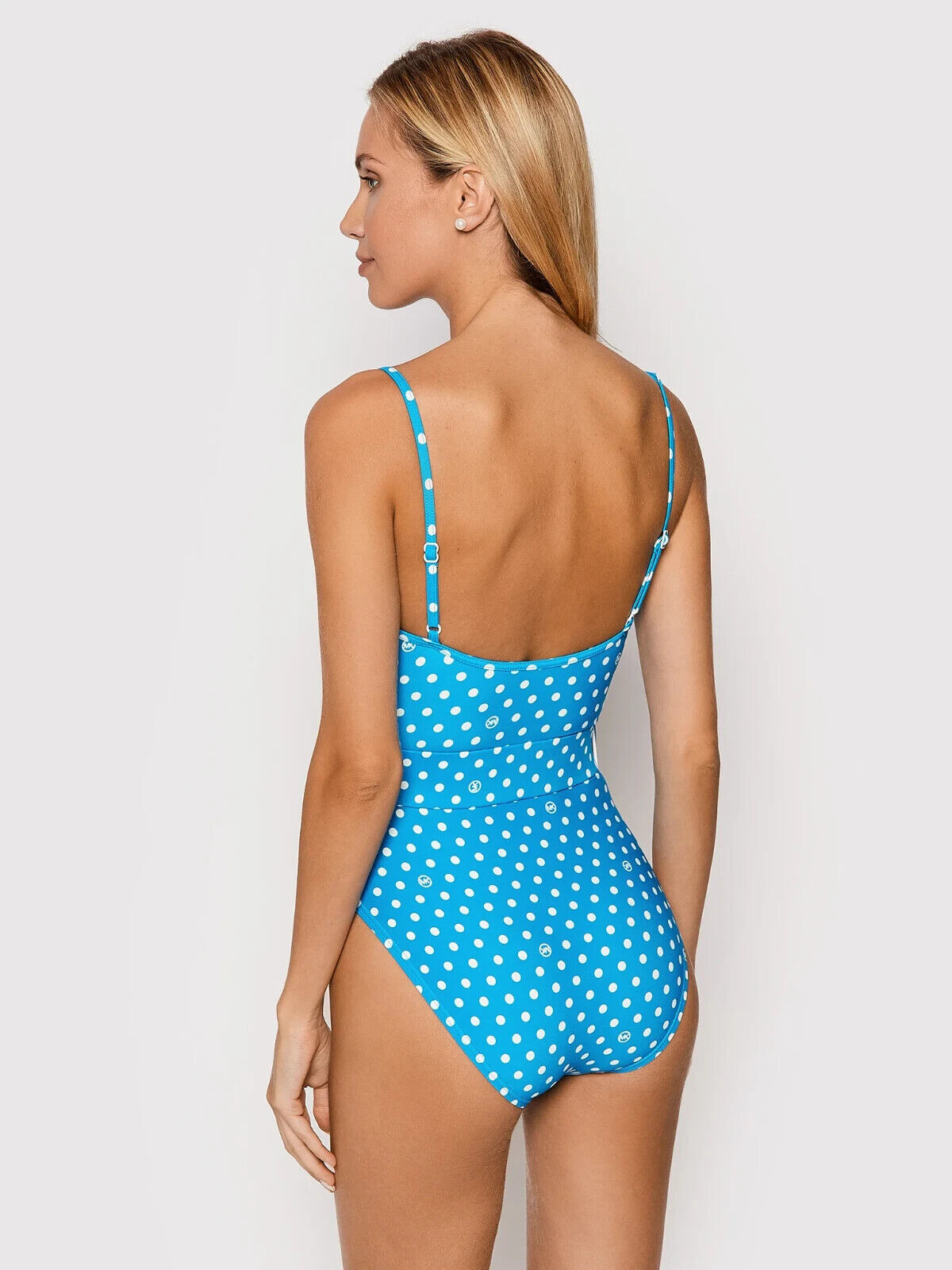 MICHAEL MICHAEL KORS Blue CYAN U-WIRE ONE PIECE Blue Size 6 MSRP $130