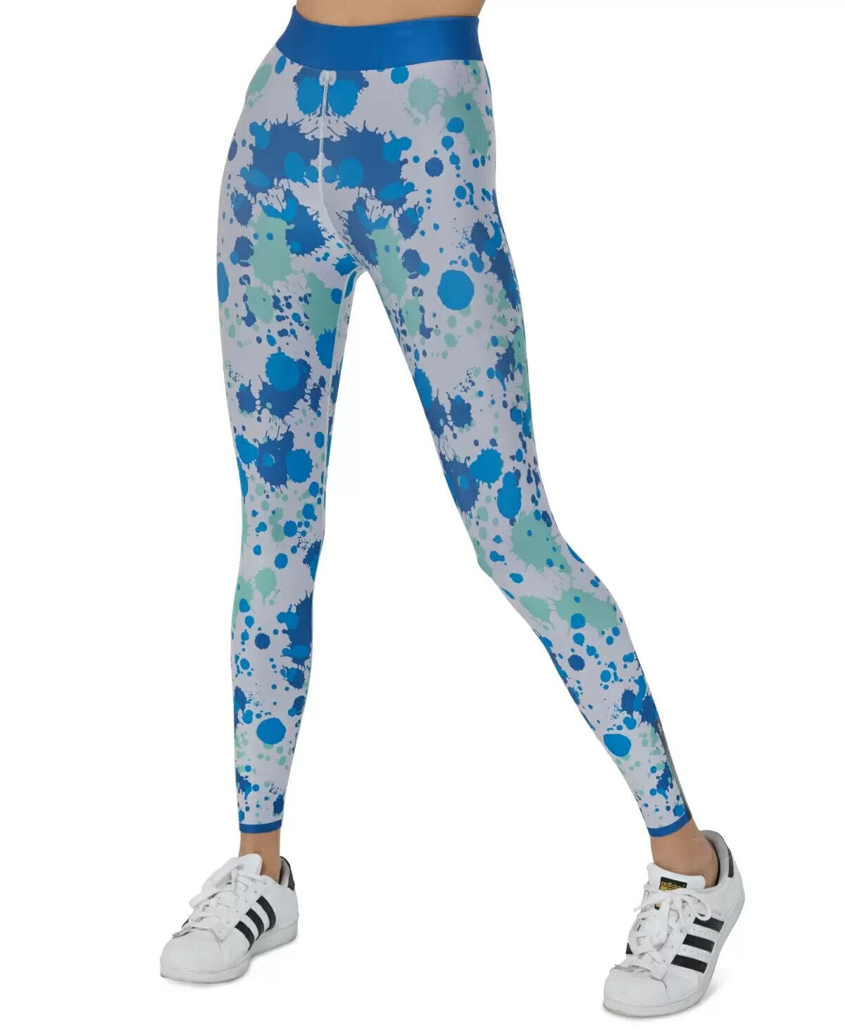 Cor by Ultracor Women's Splash Leggings Blue Size XL MSRP $118
