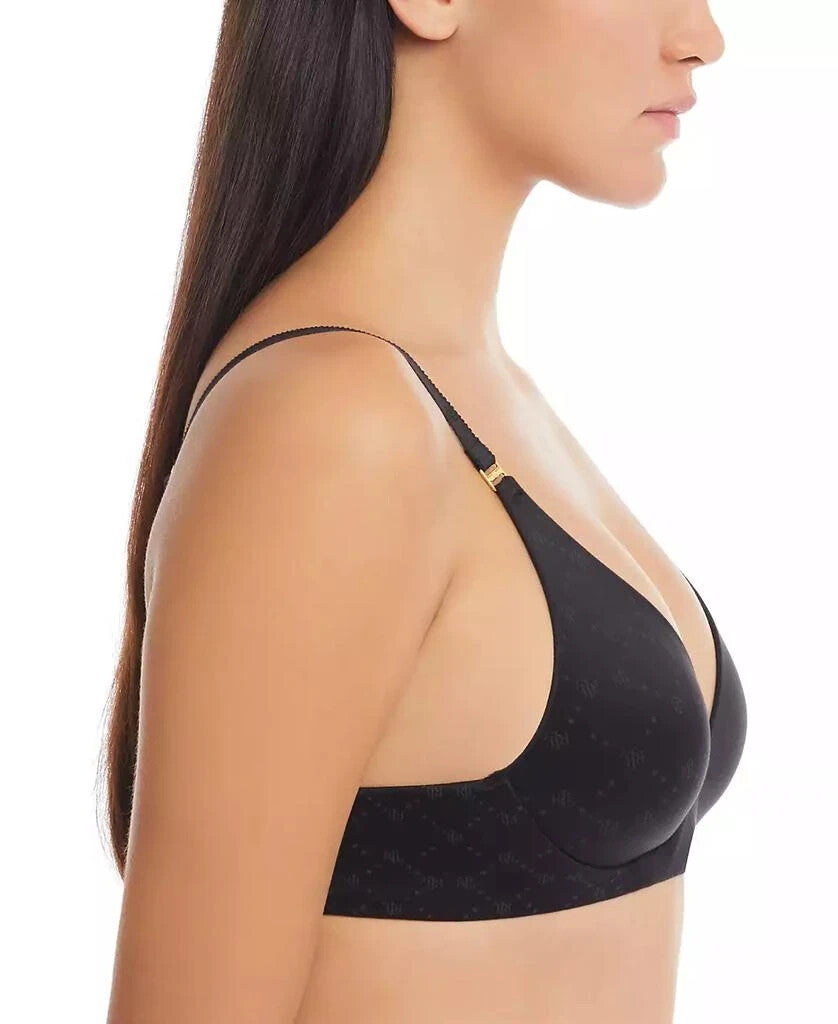 Lauren Ralph Lauren Comfort Wire Black 4L0069 T-Shirt Bra Size 40D MSRP $52