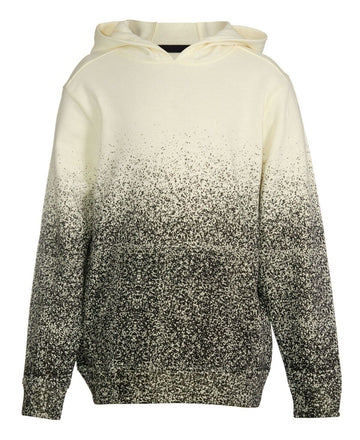 Univibe Big Boys Wolf Fleece Hoodie Cream Black Size XL MSRP $42