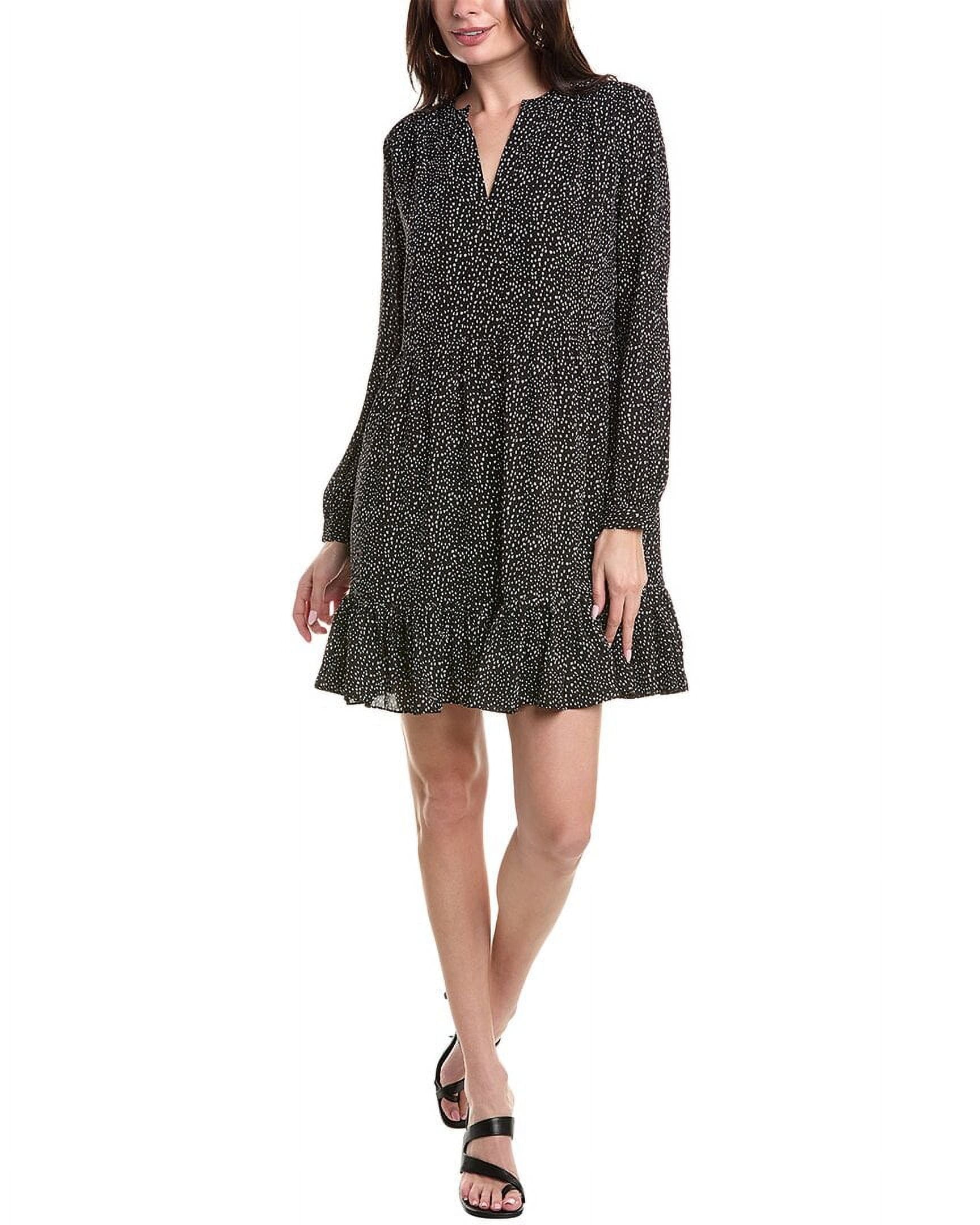 Vince Camuto womens Babydoll Dress, Size M, Black