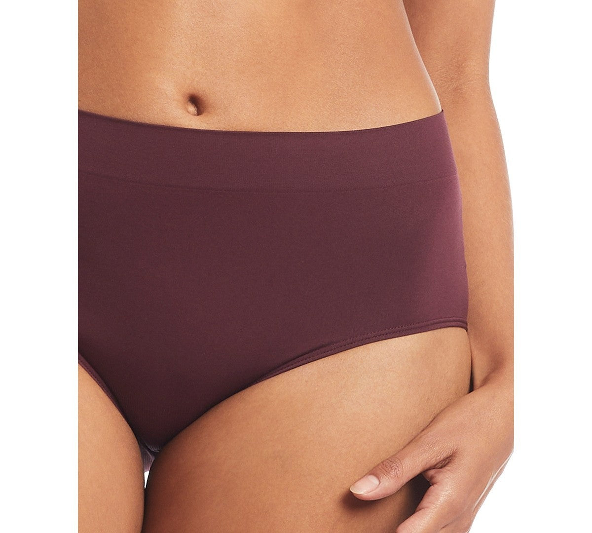 Lauren Ralph Lauren High-Rise Brief Underwear 4L0012 Purple Wine SZ S SALE
