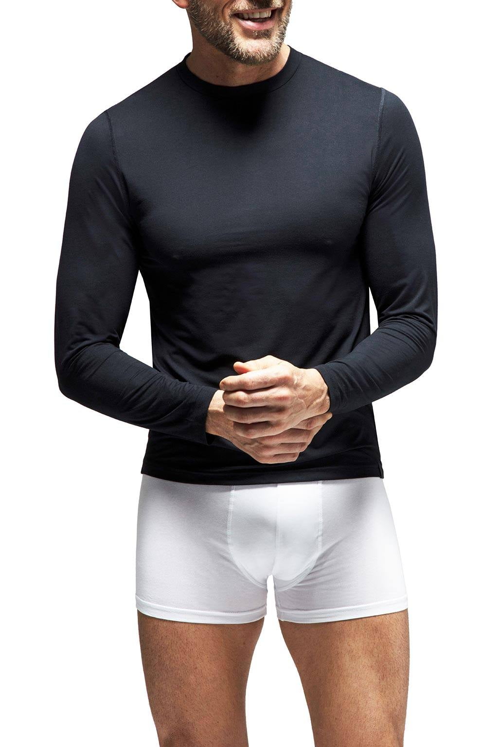 Heat Holders Men's ULTRA LITE Base Layer Top Black Size XL
